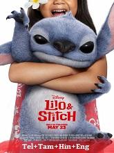 Lilo and Stitch (2025) BRRip Original [Telugu + Tamil + Hindi + Eng] Dubbed Movie Watch Online Free