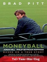 Moneyball (2011) BRRip Original [Telugu + Tamil + Hindi + Eng] Dubbed Movie Watch Online Free